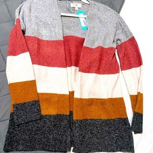 Pinque colorblock cardigan